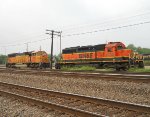 BNSF 6756  1May2011  In the yard near the engine shop 
